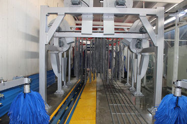 China Aluminium materials Express Car Wash Tunnel , Autobase car wash system supplier